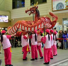 Japanese New Year traditions, Nagasaki Dragon dance