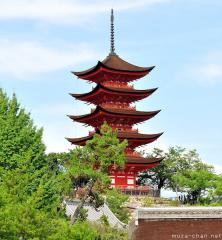 Miyajima's most visible construction