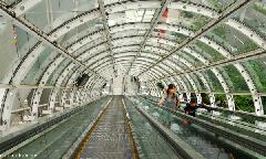 Fuji TV's Escalator
