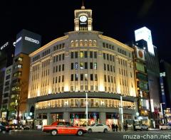 Ginza Wako Tower clock