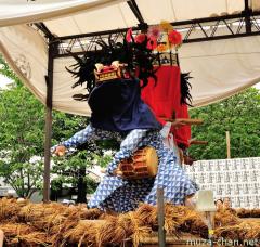 Lion Dance at Mizudome-no-Mai festival