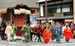 Japanese ox drawn cart, Goshoguruma