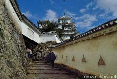 Himeji castle Shogun slope