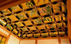 Japanese traditional architecture, Coffered ceiling