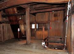 Japanese castle interior, Maruoka