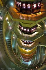 Breathtaking interior of the giant Daikannon statue from Sendai