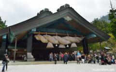 The largest shimenawa straw rope, Izumo Taisha