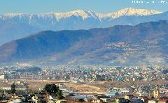 Spectacular Japanese landscape from Chuo line