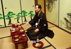 Japanese traditional serving trays