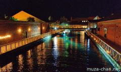 Kanemori Red Brick Warehouse night view