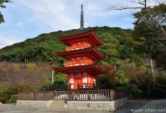 Kyoto Kiyomizu-dera Koyasu pagoda