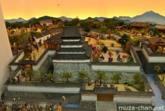 Kokura castle diorama
