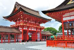 Old Japanese Stories, the legend of Fushimi Inari Taisha