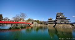 Oldest original black castle in Japan