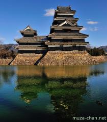 Matsumoto Castle reflection