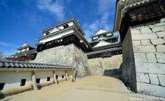 Matsuyama Castle ishi-otoshi