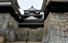 Matsuyama castle Honmaru