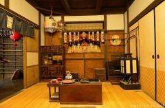 Jidaigeki period drama movie set