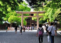 The Third Torii of Meiji Jingu