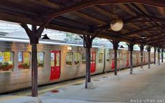 Mojiko, an old train station on the Kagoshima Line