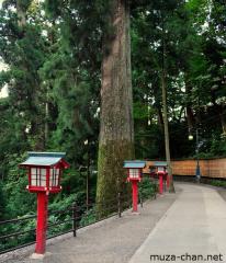Lanterns at Mount Takao
