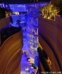 Namba Parks Waterfall of Light
