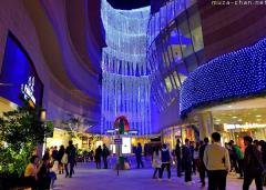 Namba Parks Waterfall of Light