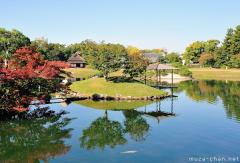Simply beautiful Japanese scenes, Serene scenery in Koraku-en