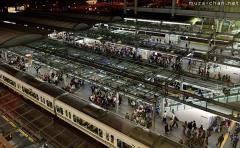Osaka Station, the busiest station in Western Japan
