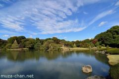 Simply beautiful Japanese scenes, Rikugi-en wide angle view