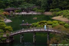 Ritsurin Garden, View from Hirai-ho Hill