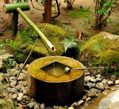 Pure Zen in Kyoto, the most famous tsukubai, Ryoan-ji