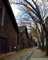 Sankyo Warehouses in autumn