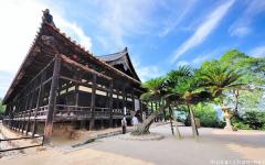 Visiting Miyajima, the hall of one thousand tatami, Senjokaku