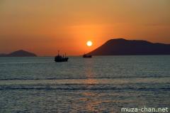 Sunset at Setouchi