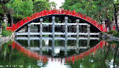 The 1000th Japan Photo of the day - Taikobashi reflection