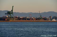 Sunset at Takamatsu port