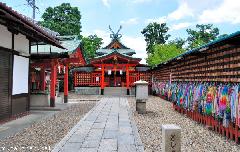 Thousand origami cranes at Fushimi Inari Taisha