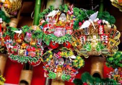 Good luck charms for the New Year, Kumade