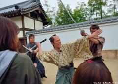 On the set of a samurai movie, Kyoto Eigamura
