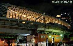 Tokyo International Forum unusual night view