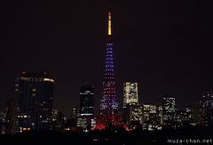 Tokyo Tower Magic Halloween Diamond Veil
