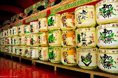 Sake Barrels