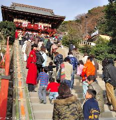 Hatsumode, the first shrine visit of the New Year