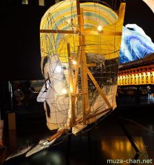 How a Nebuta float is made