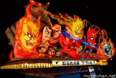 Aomori Nebuta float, the Story of Water Margin