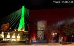 Aomori landmarks night view
