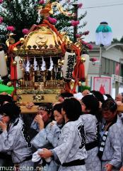 Mikoshi bearers