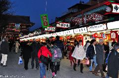 Nakamise-dori  Night Scene