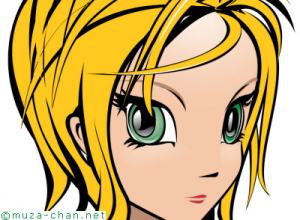 Muza-chan Manga Style